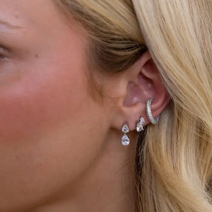 Sahira Michelle Teardrop Stud