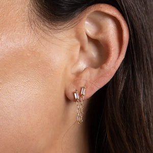 Sahira Malia Double Stud Earrings