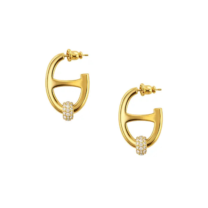 Sahira Nova Pave Hoop