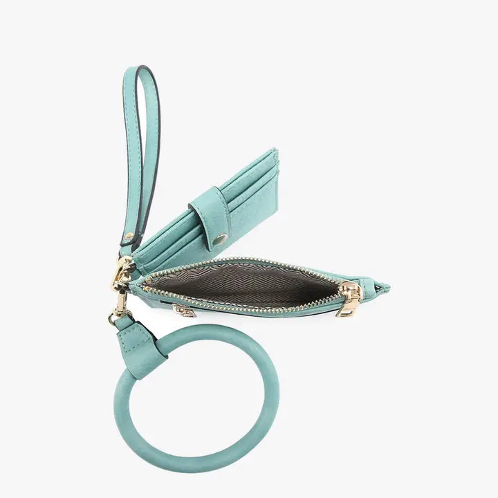 Jen & Co Libby Lizard Double Wallet w/ Bangle