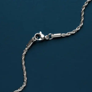 Waterproof Men's Rope Chain - 3mm