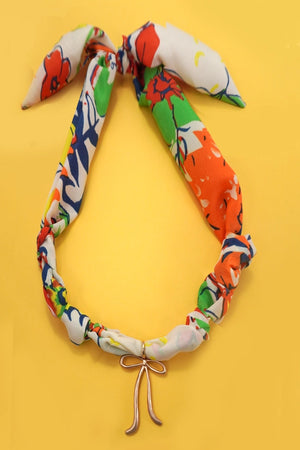 Scarf Charm Necklace