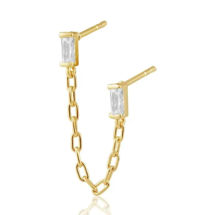 Sahira Malia Double Stud Earrings