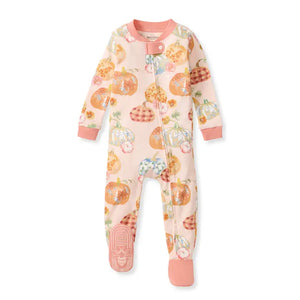 Burt's Bees Baby Prettiest Pumpkins Organic Cotton Footed Sleeper
