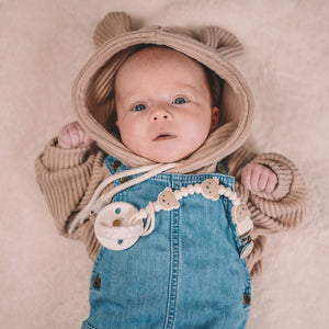 Sweetie Strap™ Silicone One-Piece Pacifier Clips