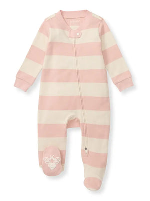 Burt's Bees Baby Rugby Stripe Organic Cotton Sleep & Play