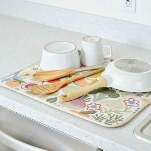 Kitchen Dish Drying  Mat
