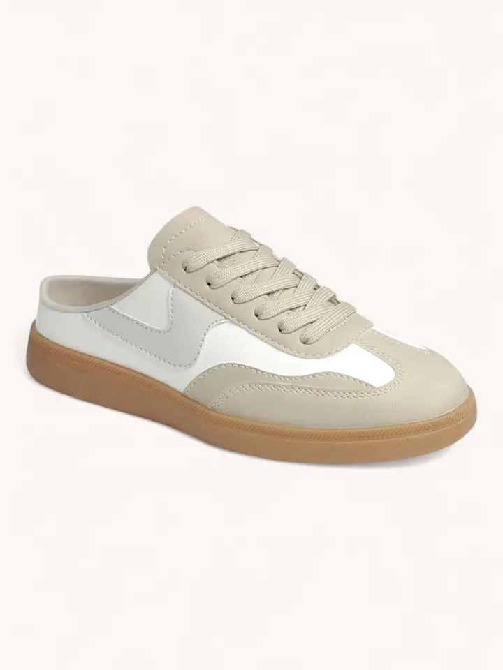 Neutral Mix Slip On Mule Sneaker