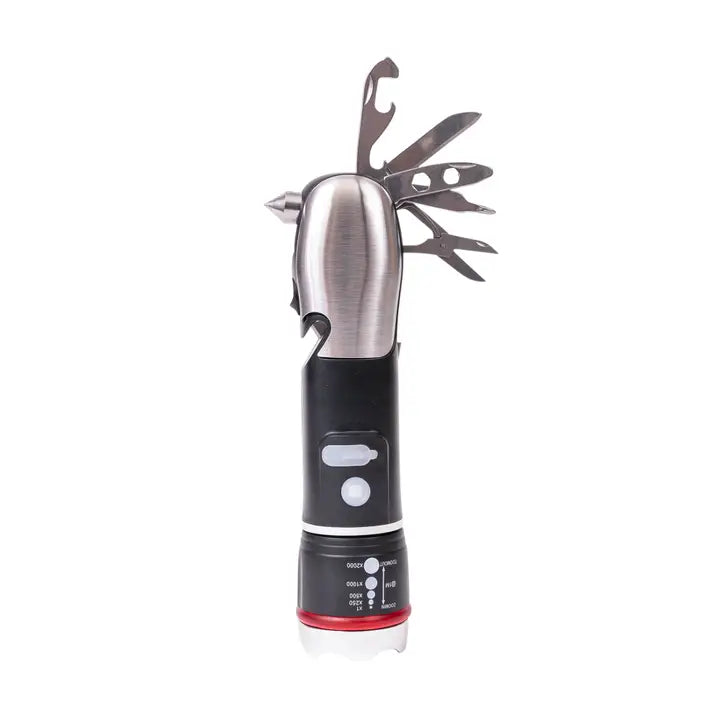 Mad Man Glove Box Survival Tool & Flashlight
