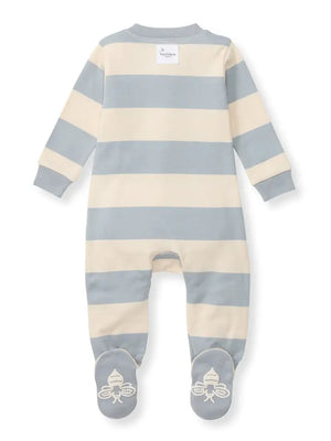 Burt's Bees Baby Rugby Stripe Organic Cotton Sleep & Play