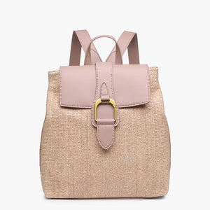 Jen & Co Avani Large Buckle Flapover Backpack
