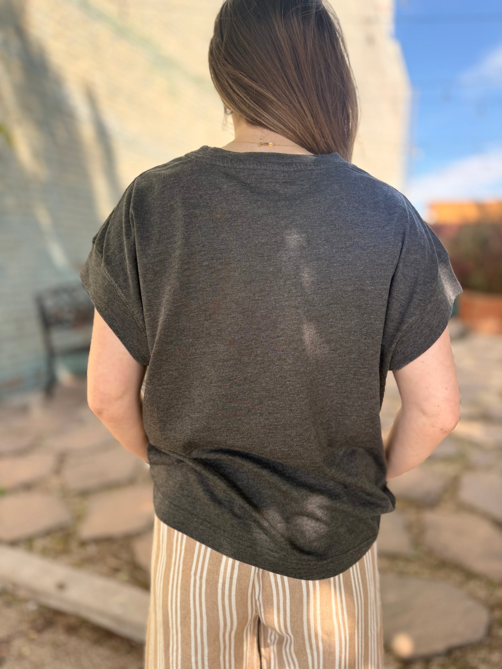 Mother. Vintage Wash Dolman Tee