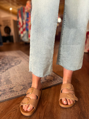 Daze Light Wash Miracle Pleaser Wide Leg Jeans