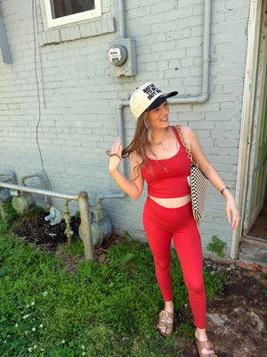 Mono B Blushed Brick Venice Cloud Criss Cross Bra