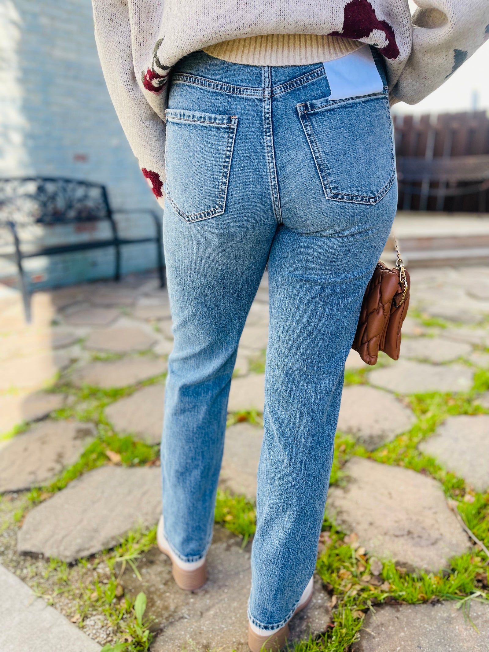 Daze Brooklyn High Rise Vintage Straight Denim