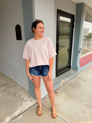 Hyfve Oversized Mineral Wash T-Shirt