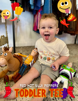 Red Hot Silly Pepper Toddler Tee