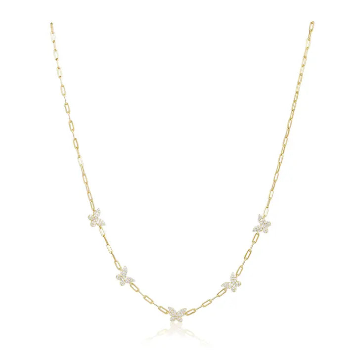 Sahira Lilia Butterfly Necklace