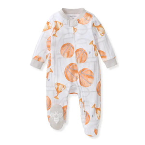 Burt's Bee Baby Basketball Organic Cotton Sleep & Play