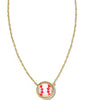 Kendra Scott Baseball Necklace
