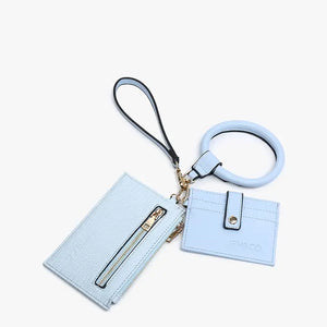 Jen & Co Libby Lizard Double Wallet w/ Bangle