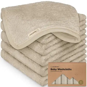 KeaBabies 6 Pack Wash Cloths