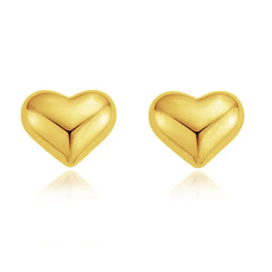 Sahira Puffy Heart Stud