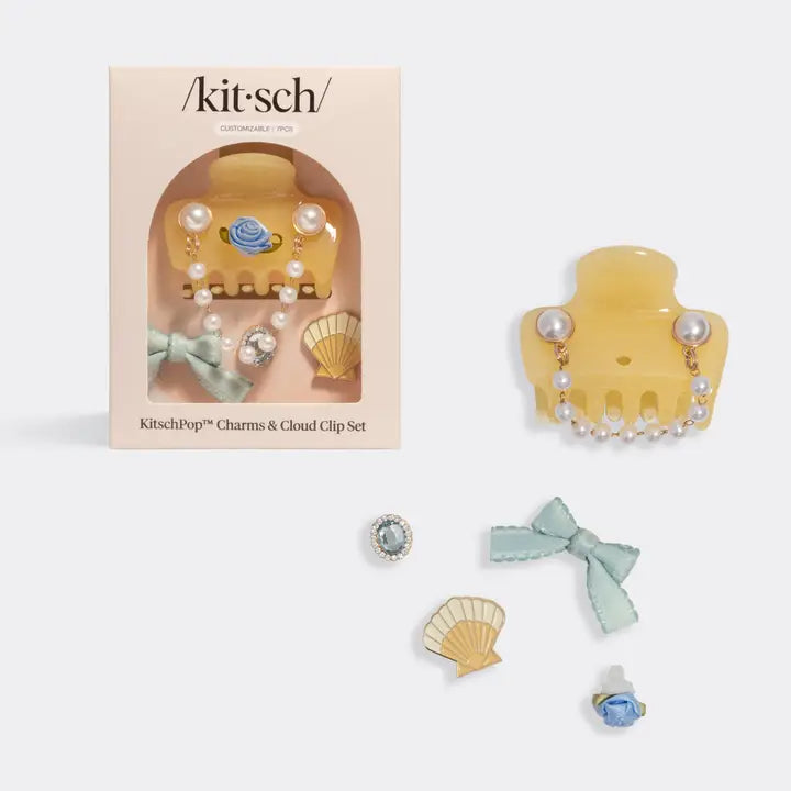 Kitschpop™ Cloud Clip 7pc Set - Butter Yellow