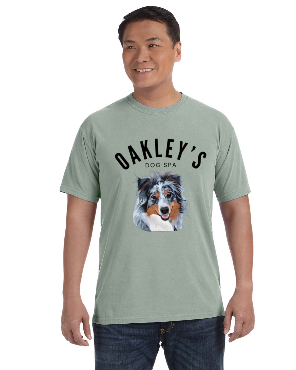 Oakley's Dog Spa Tees
