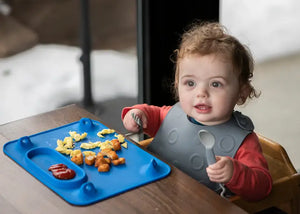 Baby Bungee Bib & Utensil Set